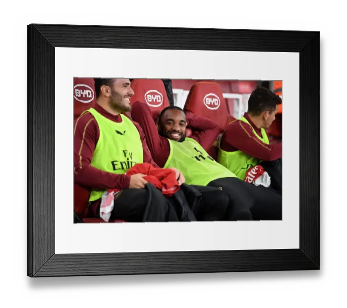 Framed Print : Alexandre Lacazette: Arsenal's Ready-to-Roar Striker Ahead of Arsenal v Brentford Carabao Cup Clash Framed Print : Alexandre Lacazette: Arsenal's Ready-to-Roar Striker Ahead of Arsenal v Brentford Carabao Cup Clash