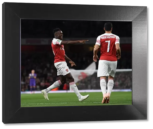 Danny Welbeck Scores First Goal: Arsenal vs. Brentford, Carabao Cup 2018-19