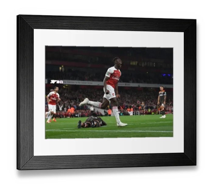 Framed Print : Danny Welbeck Scores Brace: Arsenal Defeats Brentford in Carabao Cup Third Round Framed Print : Danny Welbeck Scores Brace: Arsenal Defeats Brentford in Carabao Cup Third Round
