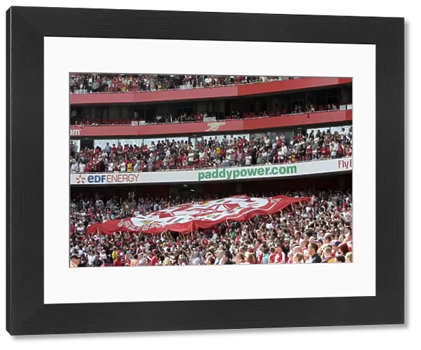 Arsenal supporters banner