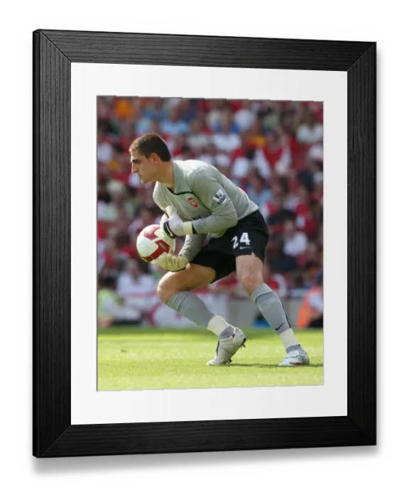 Framed Print : Vito Mannone's Victory: Arsenal's 4-1 Win Over Stoke City in the Barclays Premier League Framed Print : Vito Mannone's Victory: Arsenal's 4-1 Win Over Stoke City in the Barclays Premier League