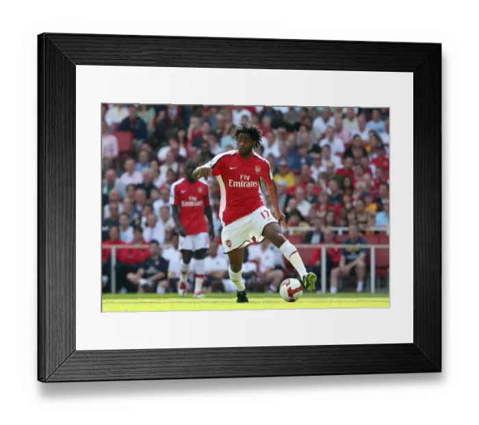 Framed Print : Alex Song's Dominant Performance: Arsenal's 4-1 Premier League Win over Stoke City (24 / 5 / 09) Framed Print : Alex Song's Dominant Performance: Arsenal's 4-1 Premier League Win over Stoke City (24 / 5 / 09)