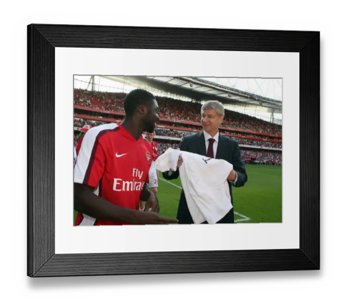 Framed Print : Kolo Toure's Heartfelt Tribute