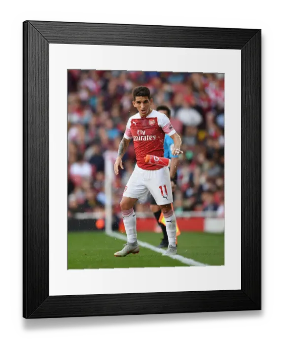 Framed Print : Lucas Torreira in Action: Arsenal vs. Watford, Premier League 2018-19 Framed Print : Lucas Torreira in Action: Arsenal vs. Watford, Premier League 2018-19