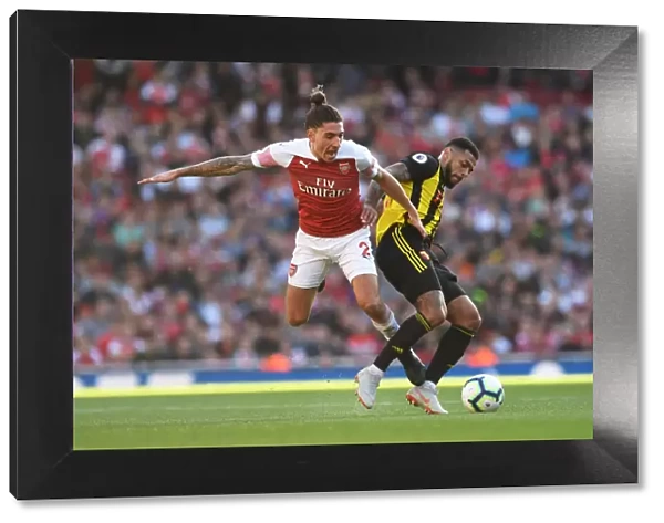 Clash at the Emirates: Bellerin vs. Gray in Arsenal's Battle Against Watford