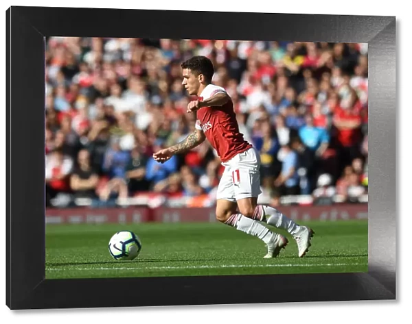 Lucas Torreira in Action: Arsenal vs. Watford, Premier League 2018-19