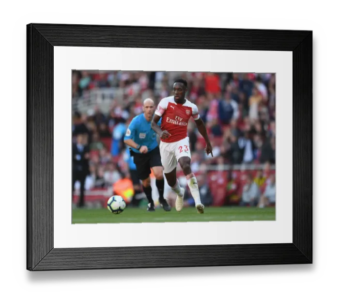 Framed Print : Danny Welbeck in Action: Arsenal vs. Watford, Premier League 2018-19 Framed Print : Danny Welbeck in Action: Arsenal vs. Watford, Premier League 2018-19
