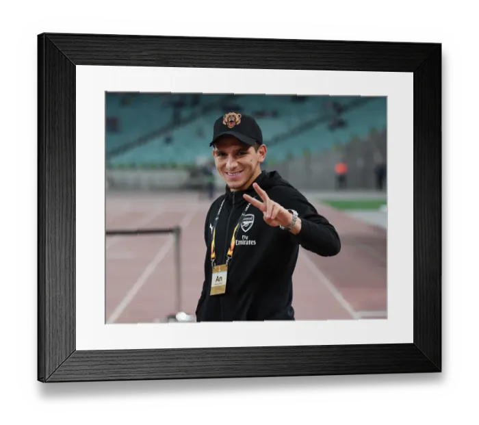 Framed Print : Lucas Torreira: Arsenal's Focus Ahead of Qarabag Clash in Europa League (Group E, 2018-19) Framed Print : Lucas Torreira: Arsenal's Focus Ahead of Qarabag Clash in Europa League (Group E, 2018-19)