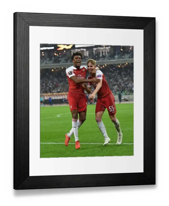 Framed Print : Emile Smith Rowe and Alex Iwobi: Dazzling Duo Strikes Twice in Arsenal's Europa League Victory over Qarabag Framed Print : Emile Smith Rowe and Alex Iwobi: Dazzling Duo Strikes Twice in Arsenal's Europa League Victory over Qarabag