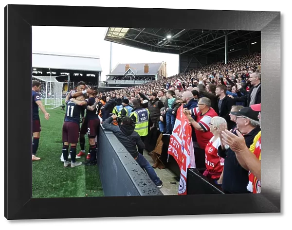 Arsenal's Triumphant Third Goal Celebration vs Fulham (2018-19)