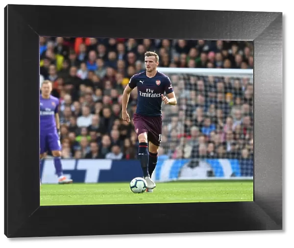 Rob Holding in Action: Fulham vs Arsenal, Premier League 2018-19