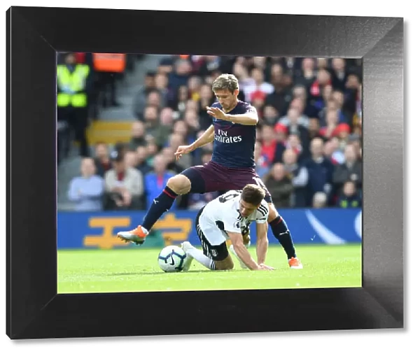 Monreal vs. Anguissa: Battle in the Premier League - Fulham vs. Arsenal (2018-19)