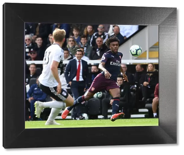 Alex Iwobi in Action: Arsenal vs Fulham, Premier League 2018-19
