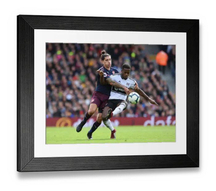 Framed Print : Clash of Wings: Bellerin vs. Sessegnon - A Premier League Showdown Framed Print : Clash of Wings: Bellerin vs. Sessegnon - A Premier League Showdown