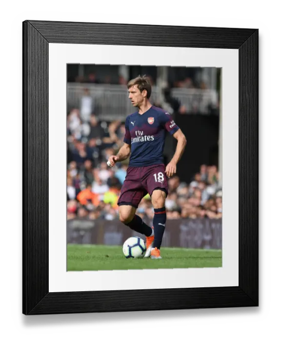 Framed Print : Nacho Monreal in Action: Fulham vs Arsenal, Premier League 2018-19 Framed Print : Nacho Monreal in Action: Fulham vs Arsenal, Premier League 2018-19