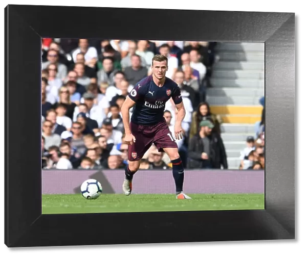 Rob Holding in Action: Arsenal vs. Fulham, Premier League 2018-19