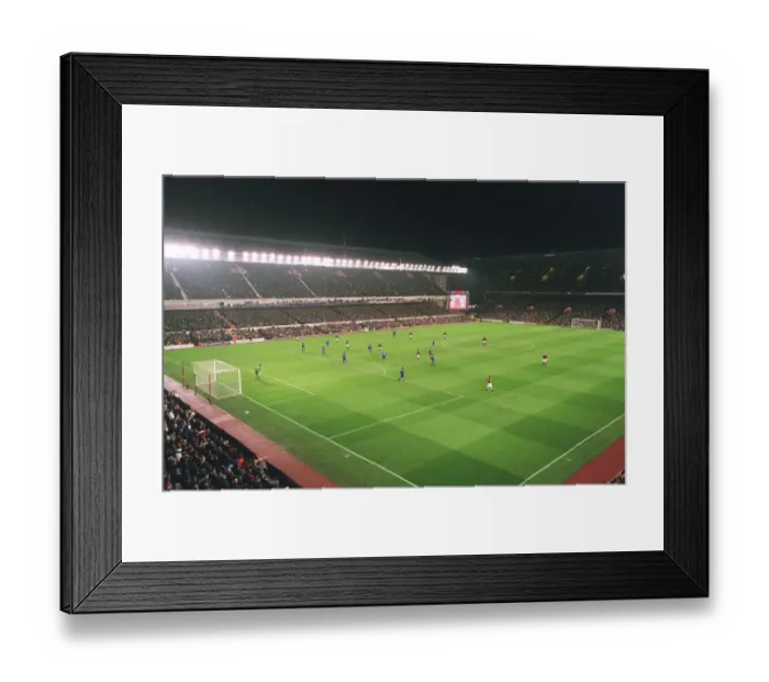 Framed Print : Scoreless Rivalry: Arsenal vs Manchester United at Highbury (2006)