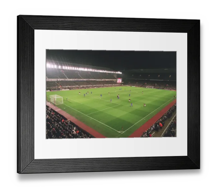 Framed Print : Scoreless Showdown: Arsenal vs Manchester United at Highbury (2006)