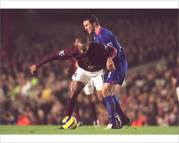 Thierry Henry (Arsenal) John O Shea (Man Utd). Arsenal 0: 0 Manchester United