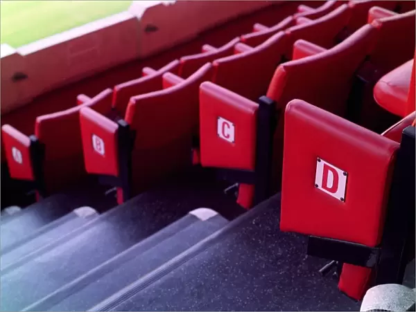 Seats in the Directors Box in the East Stand