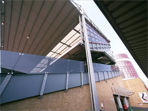 North Bank: Arsenal's Highbury Stadium, London - March 25, 2003