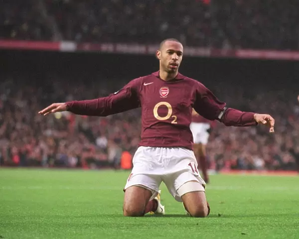 Thierry Henry's Euphoric Goal: Arsenal's 7-0 Victory Over Middlesbrough, 2006