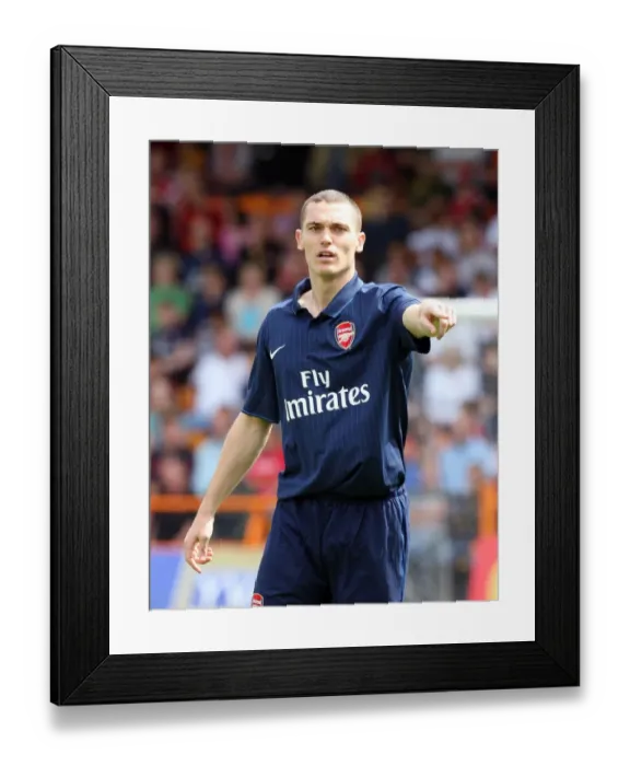Framed Print : Thomas Vermaelen in Action: Arsenal vs Barnet, 2009 - Pre-Season Friendly Framed Print : Thomas Vermaelen in Action: Arsenal vs Barnet, 2009 - Pre-Season Friendly