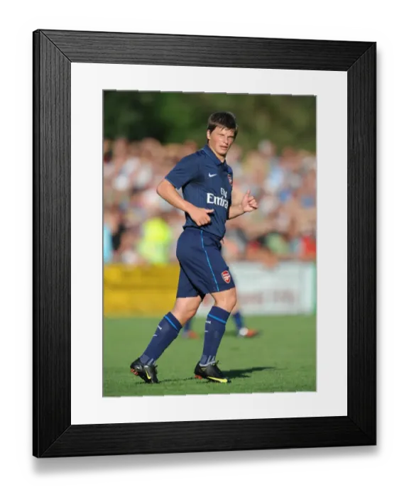 Framed Print : Andrey Arshavin in Action: Arsenal Crushes SC Columbia 7-1 (Pre-Season Friendly, Vienna, Austria, July 21, 2009)