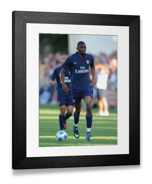 Framed Print : Abou Diaby in Action: Arsenal Crush SC Columbia 7-1 in Vienna Pre-Season Friendly, 2009 Framed Print : Abou Diaby in Action: Arsenal Crush SC Columbia 7-1 in Vienna Pre-Season Friendly, 2009