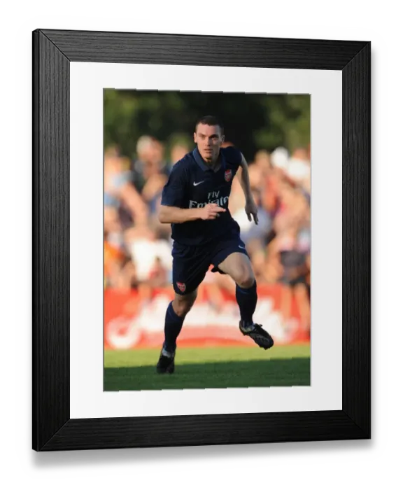 Framed Print : Thomas Vermaelen in Action: Arsenal Crushes SC Columbia 7-1 (Pre-Season Friendly, Vienna, Austria, 2009) Framed Print : Thomas Vermaelen in Action: Arsenal Crushes SC Columbia 7-1 (Pre-Season Friendly, Vienna, Austria, 2009)