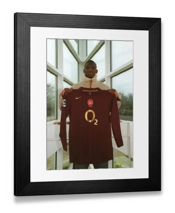 Framed Print : Abou Diaby (Arsenal). Arsenal Training Ground, London Colney, Herst, 13 / 1 / 06 Framed Print : Abou Diaby (Arsenal). Arsenal Training Ground, London Colney, Herst, 13 / 1 / 06