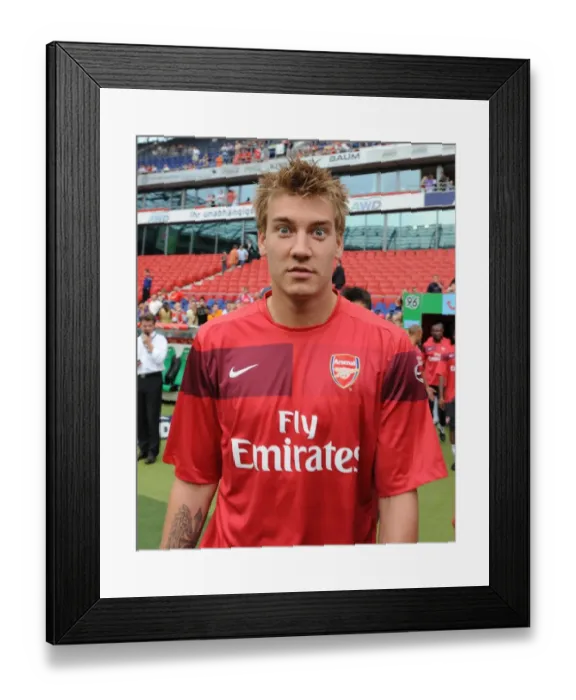 Framed Print : Bendtner 2 090729MAFC Framed Print : Bendtner 2 090729MAFC