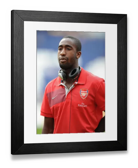 Framed Print : Arsenal vs. Hannover 96: 2009-10 Season Match Framed Print : Arsenal vs. Hannover 96: 2009-10 Season Match