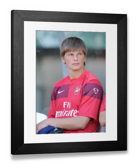 Framed Print : Arshavin Shines: Arsenal's 5-0 Pre-Season Victory Over Szombathelyi, July 2009
