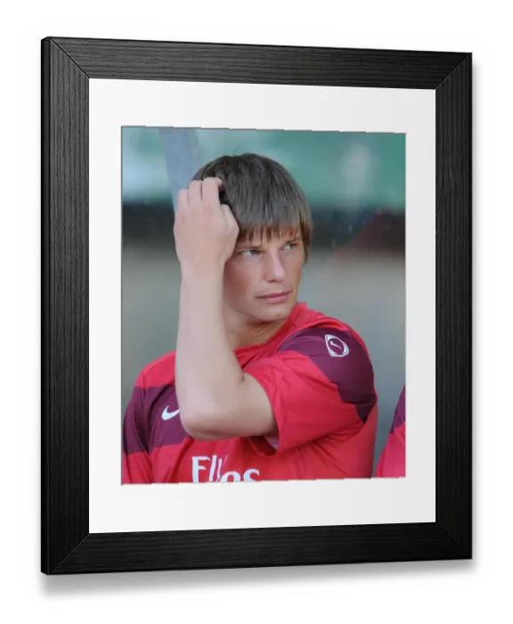 Framed Print : Arshavin's Dominant Display: Arsenal's 5-0 Pre-Season Victory Over Szombathelyi, July 2009