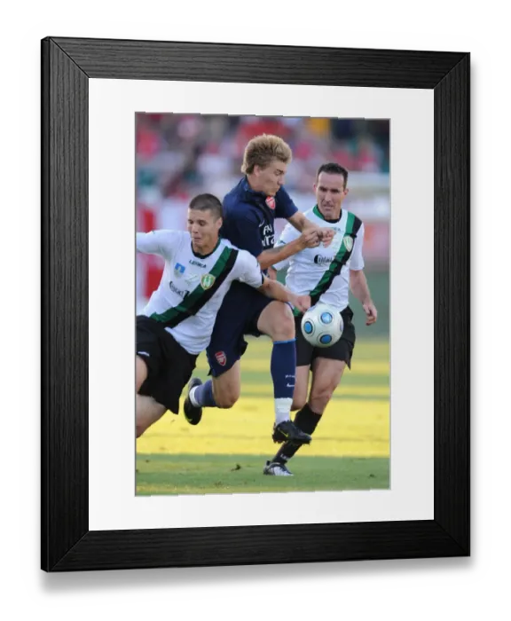 Framed Print : Arsenal's Andrey Arshavin Scores Five against Szombathelyi in Pre-Season Friendly Framed Print : Arsenal's Andrey Arshavin Scores Five against Szombathelyi in Pre-Season Friendly