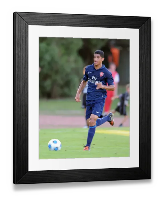Framed Print : Denilson's Dominance: Arsenal's 5-0 Pre-Season Victory Over Szombathelyi (2009) Framed Print : Denilson's Dominance: Arsenal's 5-0 Pre-Season Victory Over Szombathelyi (2009)
