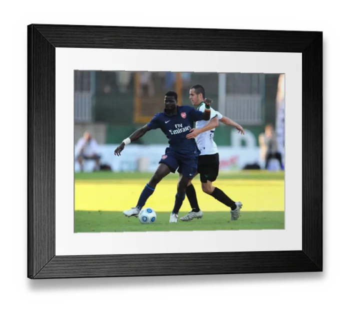 Framed Print : Arsenal's Andrey Arshavin Dominates Szombathelyi in 5-0 Pre-Season Victory