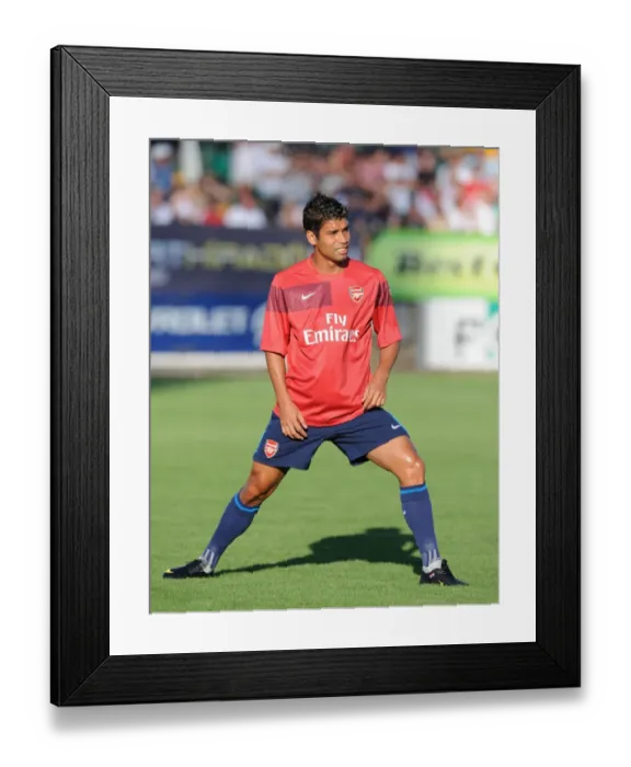 Framed Print : Arsenal's Unstoppable Eduardo: 5-0 Pre-Season Thrashing of Szombathelyi (2009) Framed Print : Arsenal's Unstoppable Eduardo: 5-0 Pre-Season Thrashing of Szombathelyi (2009)