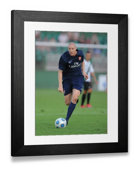 Framed Print : Philippe Senderos Dominant Performance: Arsenal Crushes Szombathelyi 5-0 in Pre-Season Friendly, July 2009 Framed Print : Philippe Senderos Dominant Performance: Arsenal Crushes Szombathelyi 5-0 in Pre-Season Friendly, July 2009