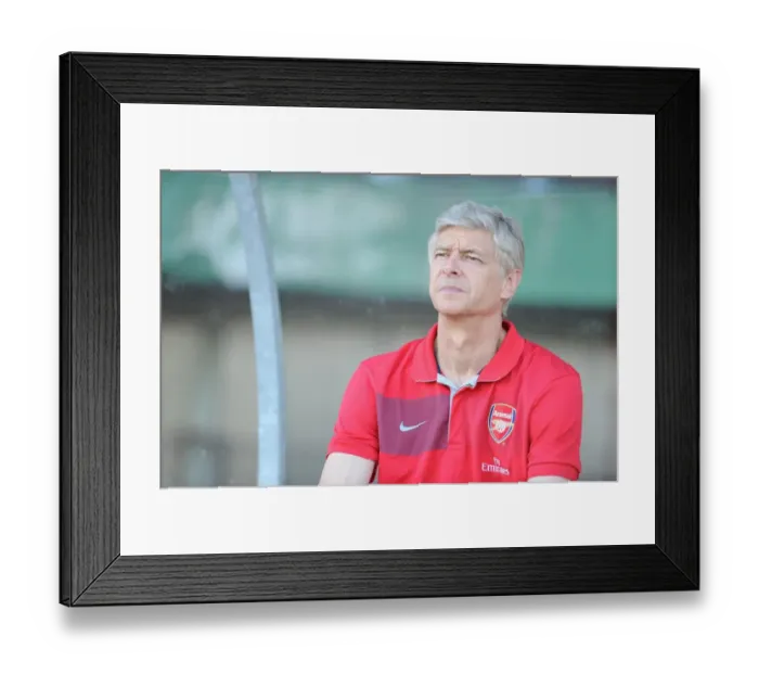 Framed Print : Arsene Wenger Leading Arsenal to a Dominant 5-0 Pre-Season Victory Framed Print : Arsene Wenger Leading Arsenal to a Dominant 5-0 Pre-Season Victory