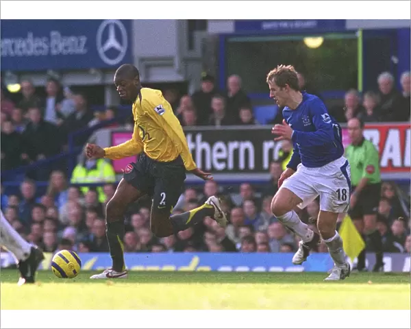 Abou Diaby (Arsenal) Phil Neville (Everton)