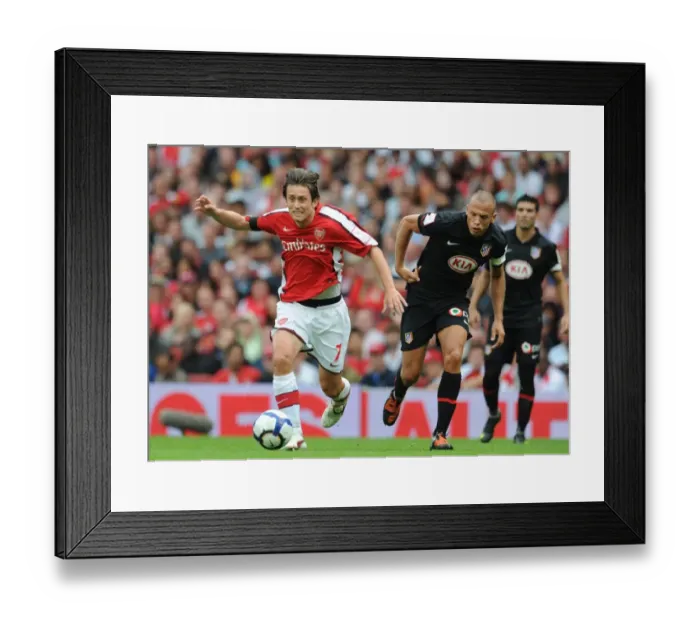 Framed Print : Intense Clash: Rosicky vs. Heitinga - Arsenal's 2009 Emirates Cup Victory (2:1) Framed Print : Intense Clash: Rosicky vs. Heitinga - Arsenal's 2009 Emirates Cup Victory (2:1)
