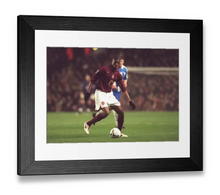 Framed Print : Abou Diaby (Arsenal). Arsenal 2: 1 Wigan Athletic