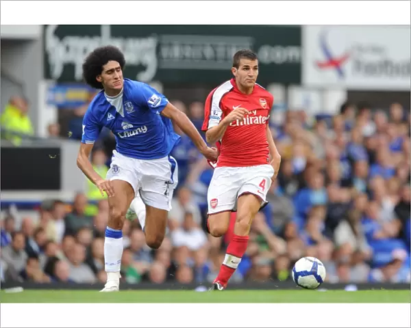 Cesc Fabregas (Arsenal) Marouane Fellaini (Everton)