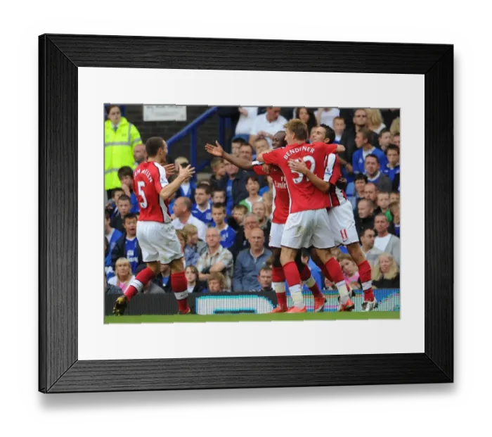 Framed Print : Gallas Hat-Trick: Arsenal's Dominant 6-1 Victory Over Everton (2009) Framed Print : Gallas Hat-Trick: Arsenal's Dominant 6-1 Victory Over Everton (2009)