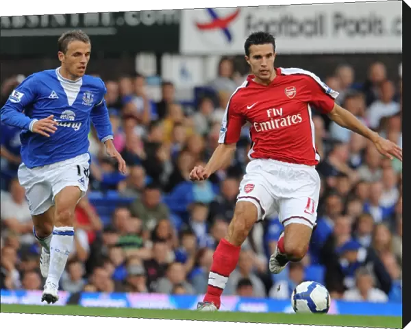 Robin van Persie (Arsenal) Phil Neville (Everton)