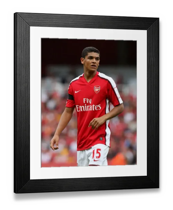Framed Print : Denilson's Victory: Arsenal's 2-1 Win Over Atletico Madrid at Emirates Cup, 2009 Framed Print : Denilson's Victory: Arsenal's 2-1 Win Over Atletico Madrid at Emirates Cup, 2009