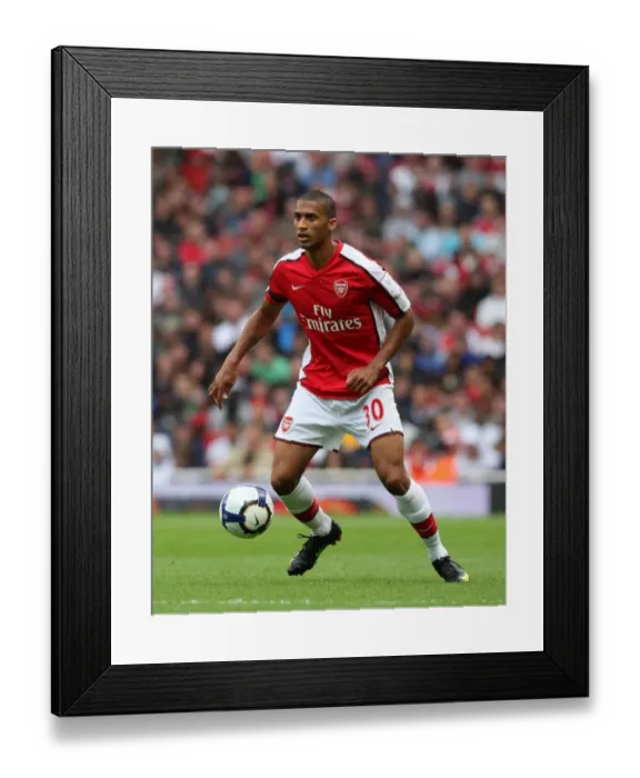 Framed Print : Armand Traore in Action: Arsenal's 2-1 Win Over Atletico Madrid at Emirates Cup, 2009 Framed Print : Armand Traore in Action: Arsenal's 2-1 Win Over Atletico Madrid at Emirates Cup, 2009