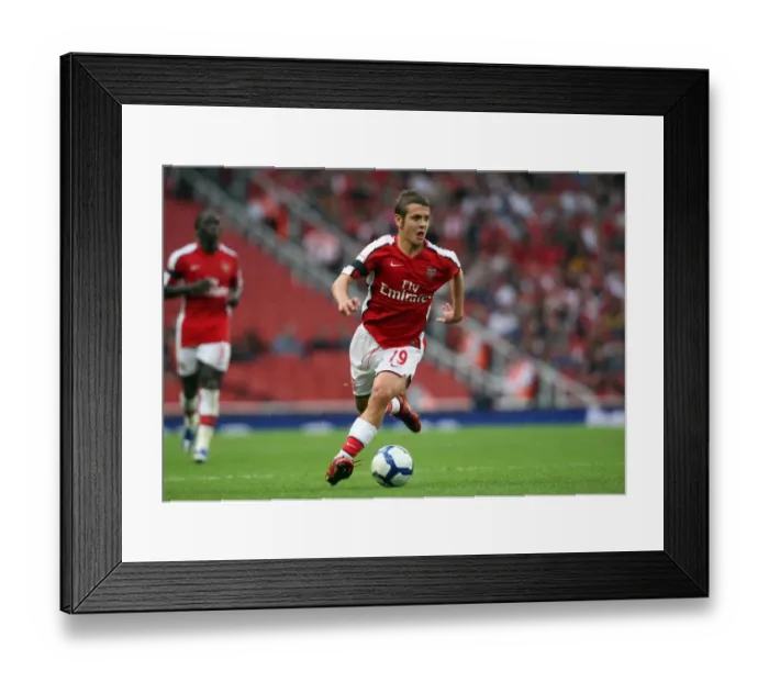 Framed Print : Jack Wilshere's Brilliant Performance: Arsenal's Victory Over Atletico Madrid (2:1), Emirates Cup, Emirates Stadium (2009) Framed Print : Jack Wilshere's Brilliant Performance: Arsenal's Victory Over Atletico Madrid (2:1), Emirates Cup, Emirates Stadium (2009)